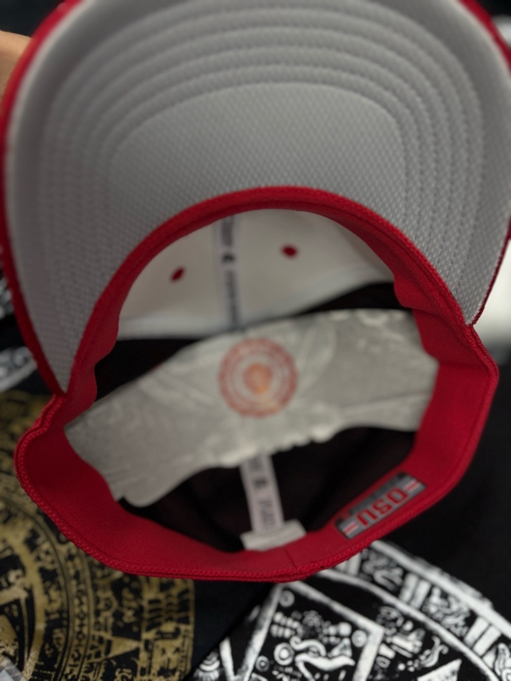 Ohio State Red & White Cap - Picture 5 of 6